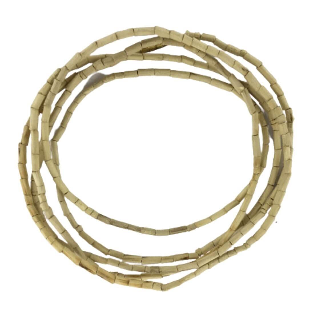 MAYAPURI Tulsi Mala/Tulsi Wooden Mala 3 Round for Men and Women (1 piece)