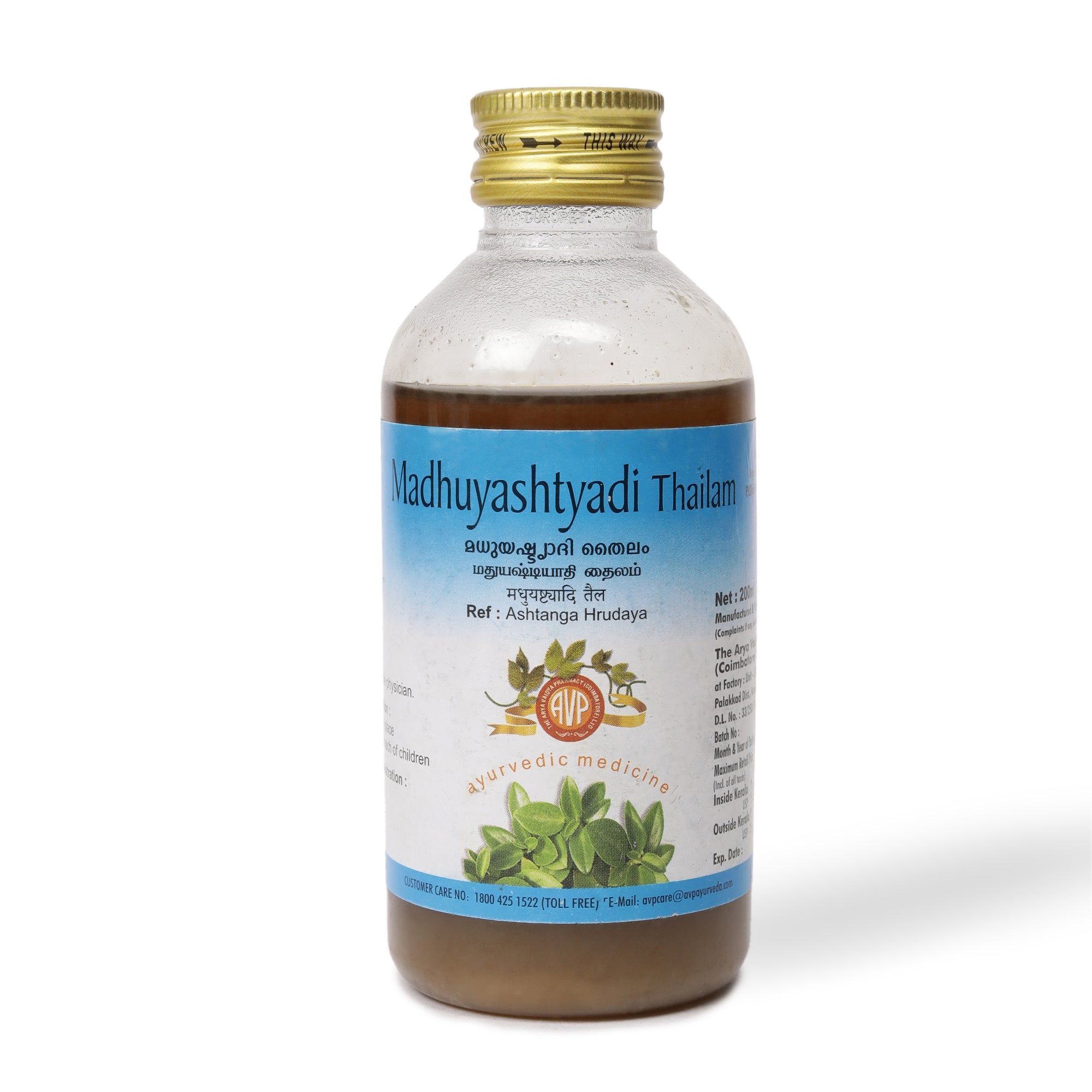Madhuyashtyadi Thailam 200 ML