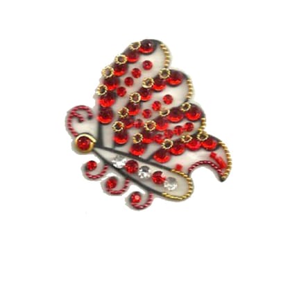 The Red Butterfly Body Jewel