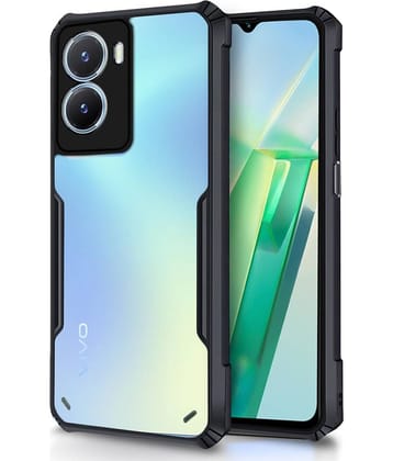 Case Vault Covers Shock Proof Case Compatible For Polycarbonate Vivo Y16 ( Pack of 1 )