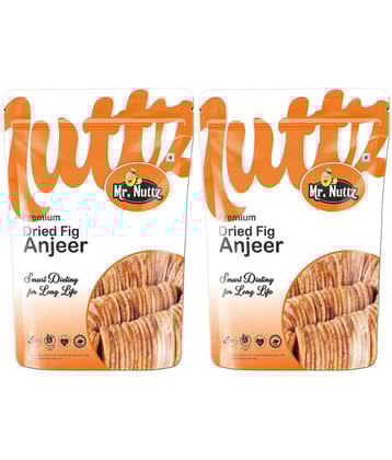 Mr.Nuttz Premium Afghani Anjeer - 1kg | Dried Figs Pack Of 2 - 500g Each Figs