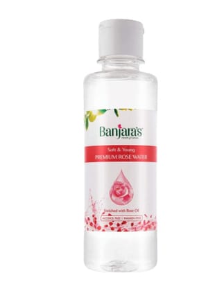 Banjara's Soft And Young Premium Rose Water, 250 ml Banjara's Soft And Young Premium Rose Water, 250 ml