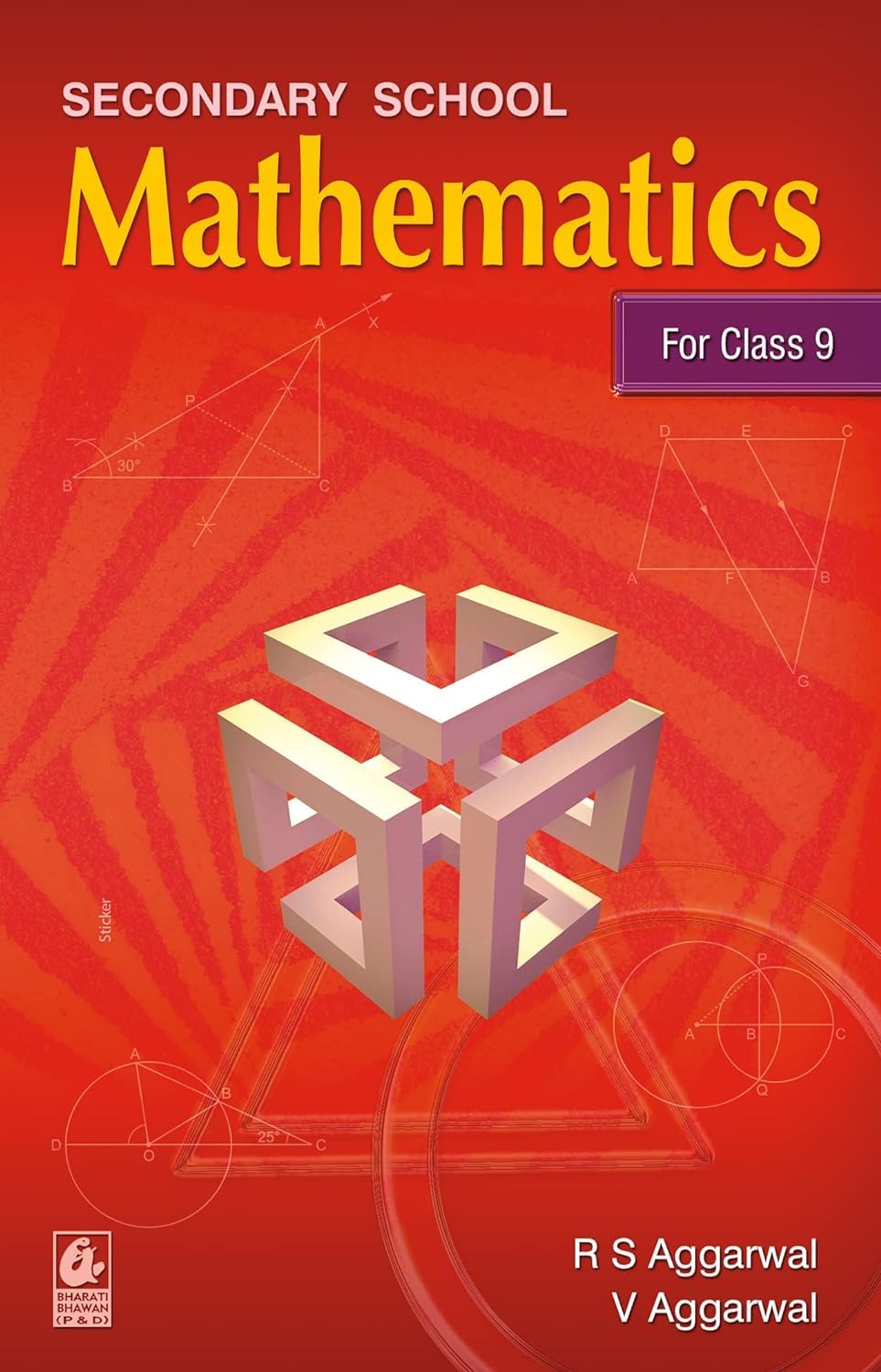 Secondary School Mathematics for Class 9 - CBSE - by R.S. Aggarwal (2024-25 Examination) Paperback � 1 January 2023 [Paperback] R.S AGGARWAL