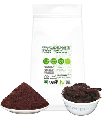 Nutrixia Food \Nratanjot Root Powder -Alkanet Root Powder 100 Gm Pack of 1