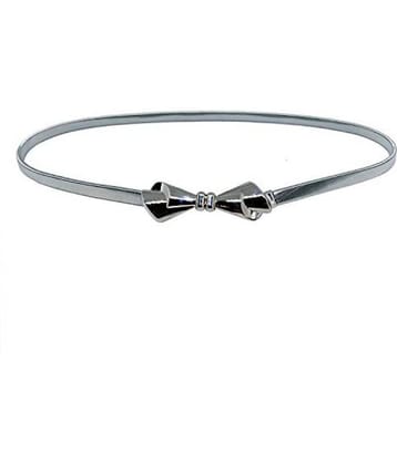 Romp Fashion Silver Stretchable Waist Chain Belt for Girls and Women…