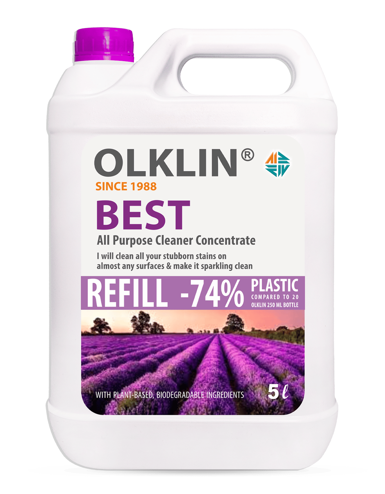 OLKLIN®-BEST, All Purpose Cleaner Concentrate - Refill-5 ltr