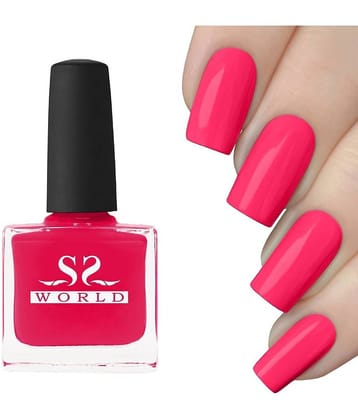 ssworld Pink Rose Nail Polish 15 ( Pack of 1 )