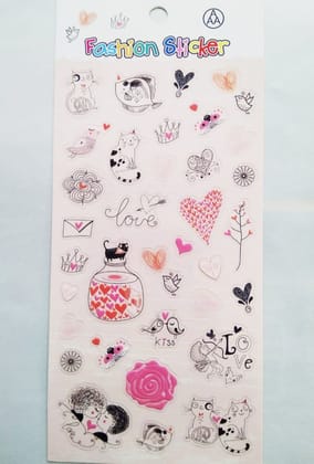 3D Stickers- Design 1