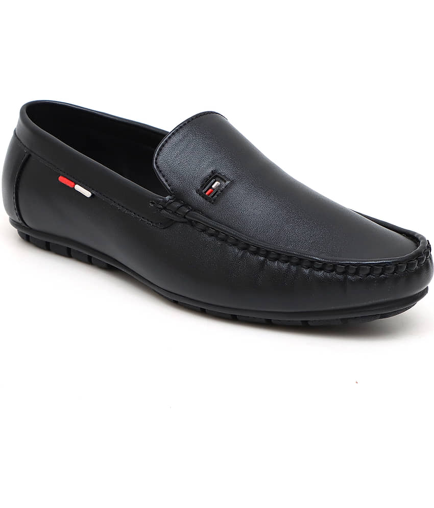 SHUAN Black Men's Slip on