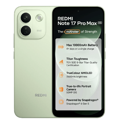 REDMI Note 17 Pro Max 5G Matcha Green 8 GB + 256 GB