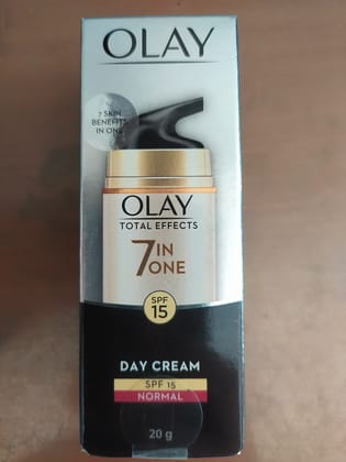 Olay 7 skin Benefits In one Total effects 7 In One Spf 15 Day cream Spf 15 Normal 
