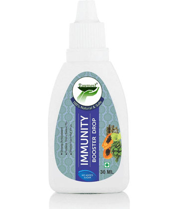rawmest 100% Organic Immunity Drop | Protect From Viral Flu 30 ml Natural Multivitamins Syrup