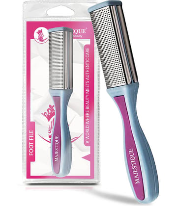 Majestique Foot File Callus Remover Scrubber for Feet Dead Skin Removal Leg Cleaning - Pack of 1