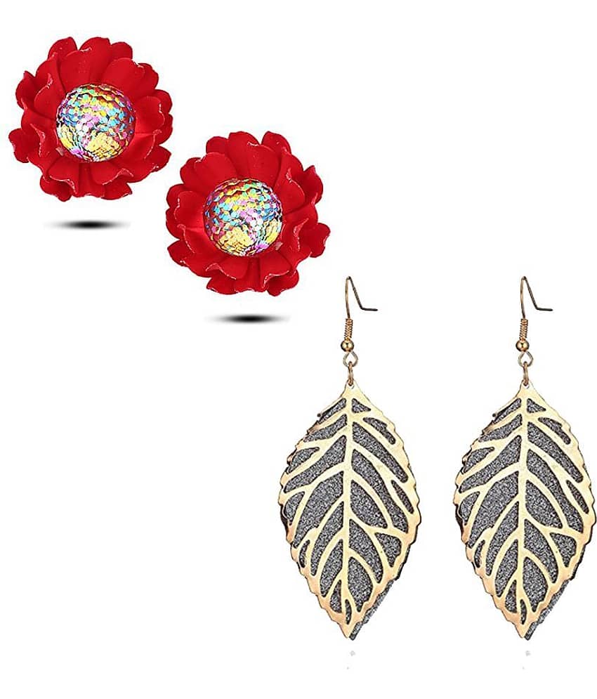 YouBella Fashion Jewellery Stylish Earrings Combo for Girls and Women