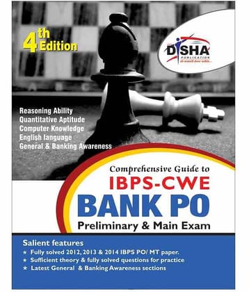 Comprehensive Guide to IBPS-CWE Bank PO Preliminary and Main Exam Paperback (English) 4th Edition 2014