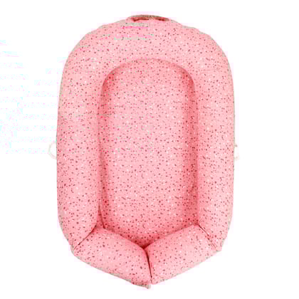DUSK ROSE TERRAZZO NESTO PAD-MINI (AGE - 0-8 MONTHS SIZE - 77cm X 55cm X 15cm)