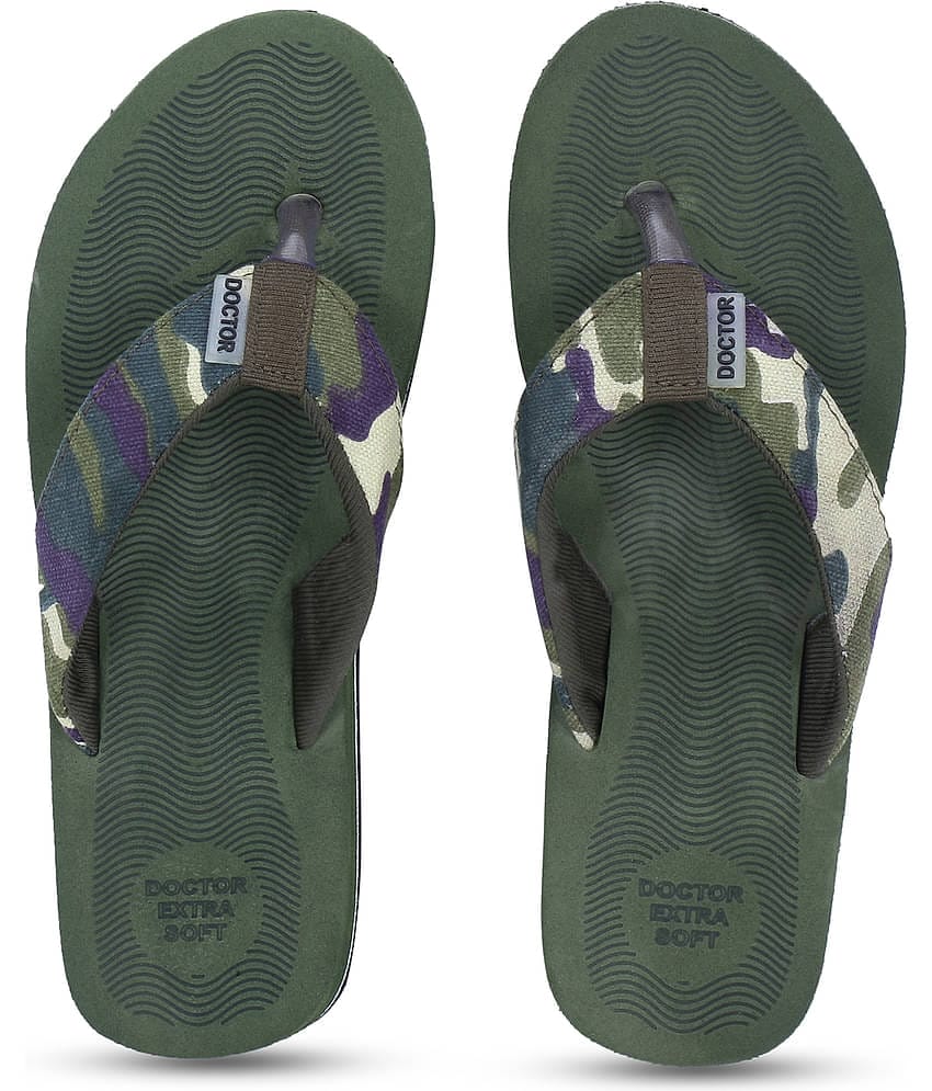 DOCTOR EXTRA SOFT - Brown Women's Thong Flip Flop