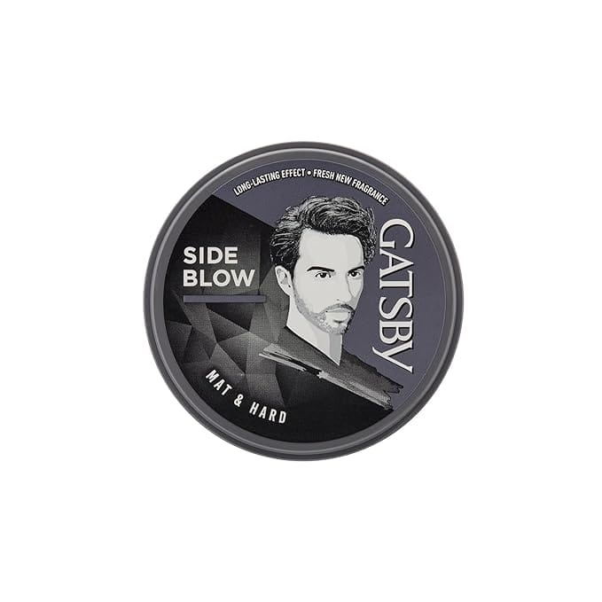 Gatsby Styling Wax Side Blow Mat and Hard, 75 g