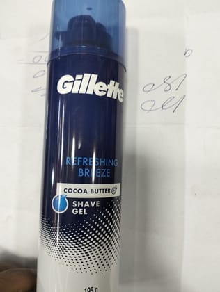 Gillette Refreshing Breeze Cocoa Butter Shave Gel 
