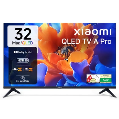 Xiaomi 80 cm (32 inches) A Pro QLED Series Smart TV L32MB-APIN Xiaomi 80 cm (32 inches) A Pro QLED Series Smart TV L32MB-APIN - black / 32 inches