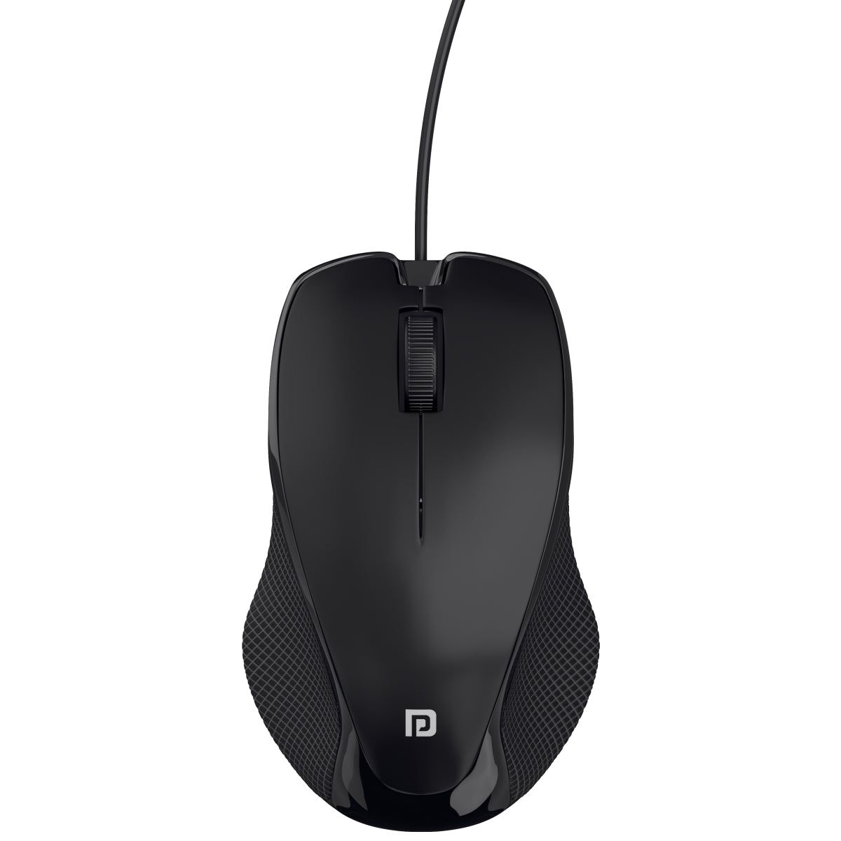 Portronics Toad 101 Wired Optical Mouse with 1200 DPI, Plug & Play, Hi-Optical Tracking, 1.25M Cable Length, 30Lakhs Click Life