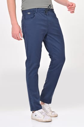 Terminator - Denim Style Comfort Trouser - Navy-S-30 / NAVY