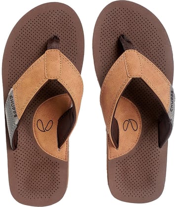 CHUPPS - Brown Men's Thong Flip Flop