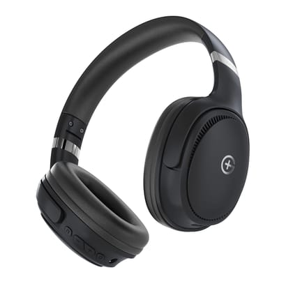 GM G+ Headphones, Over The Ear Headphones with Mic, BT 5.3, Pure Bass, 45ms Low Latency, Dual Pairing, 4 Play Modes (FM, Radio, SD Aux) 55H Playtime - Black GM G+ Headphones, Over The Ear Headphones with Mic, BT 5.3, Pure Bass, 45ms Low Latency, Dual Pai