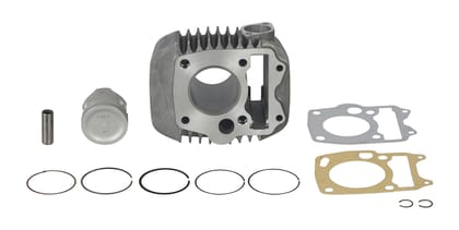 Hero Genuine Engine Cylinder Block Kit with Piston – Reliable Power & Durability for Super Splendor - 21K160S