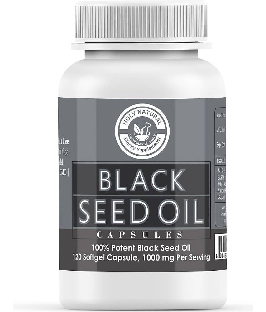 Holy Natural Black Seed capsule 1000 mg Vitamins Capsule