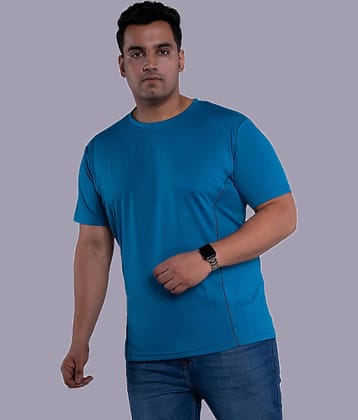 Xmex Pack of 1 Polyester Regular Fit Men's T-Shirt ( Dark Grey )