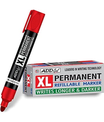 Add Gel XL Red PERMANENT MARKER
