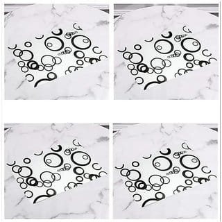 REVAXO placemats set of 4pcs/ table mat set of 4 pcs/ dining table placemat set of 4pcs/placemat set of 4 pcs