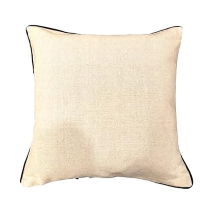 Preetier Velvet Cotton Slub Cushion Cover, Stain-Resistant, Cosy Decor for Living Room, Bedroom, Dining Room, Office, Outdoor (Rustic Charm, 16x16)