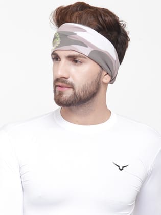 Invincible Men's Head Band-Sand Camo