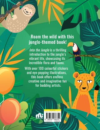 Into the Jungle: Colouring and Sticker Book