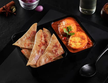 NH1 Dhaba Egg Curry [Paratha] Bowl