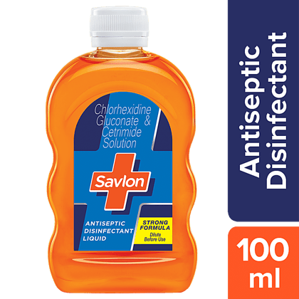 Savlon Antiseptic Disinfectant Liquid, 100 ml Savlon Antiseptic Disinfectant Liquid, 100 ml