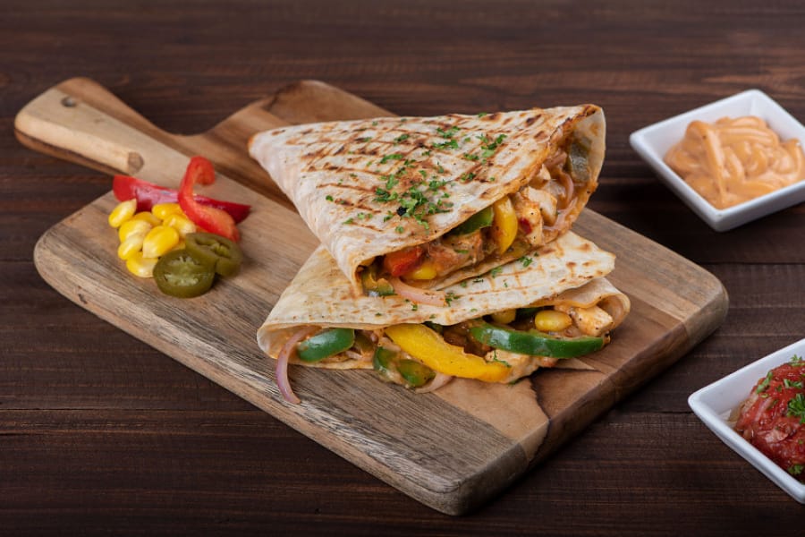 Chicken mexican wrap