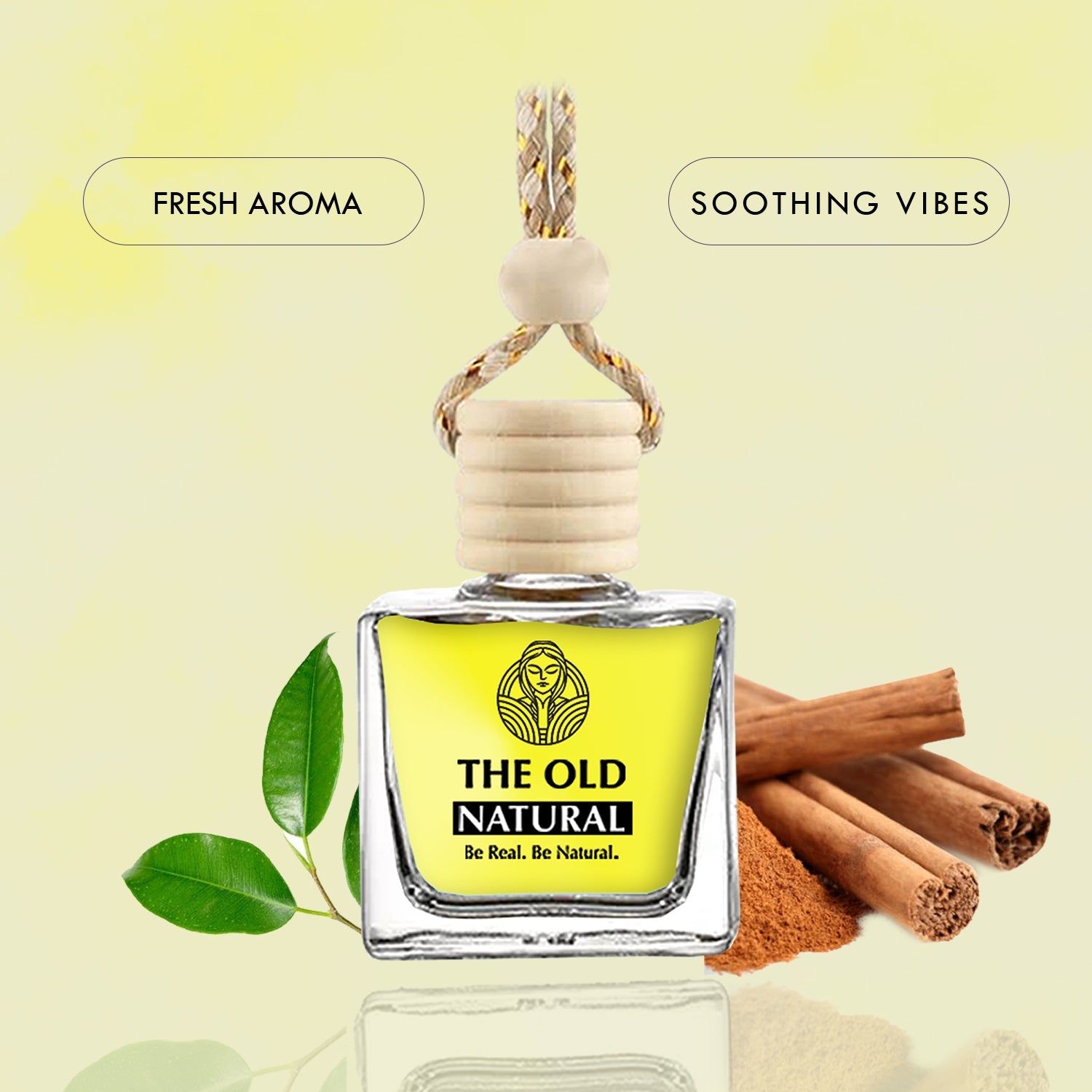 The Old Natural Sandal Twig Car Air Freshener