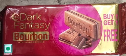 Sunfeast dark fantasy Bourbon with classic chocolate Sunfeast dark fantasy Bourbon with classic chocolate