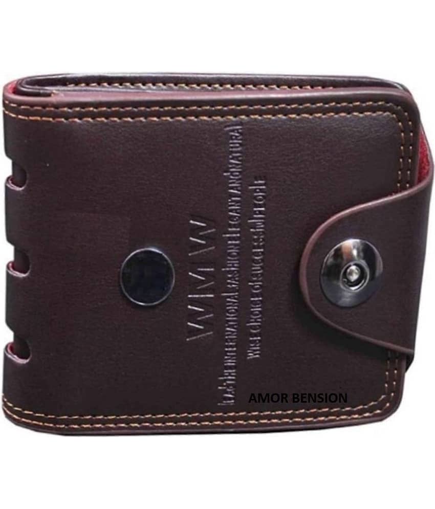 Amor Benison PU Brown Fashion Regular Wallet