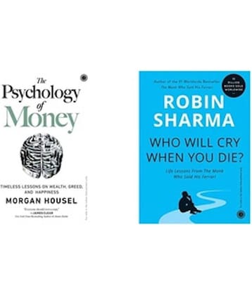 The Psychology of Money + Who Will Cry When You Die? (Set of 2 Books)