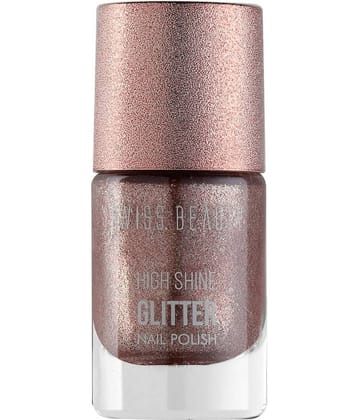 Swiss Beauty Glitter Nail Polish (Shade-2) Pack of 2, 12ml each