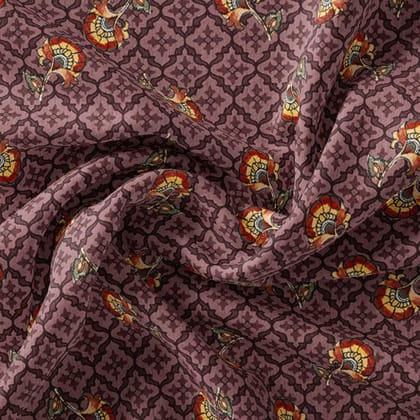 Maroon Mirage-Cotton