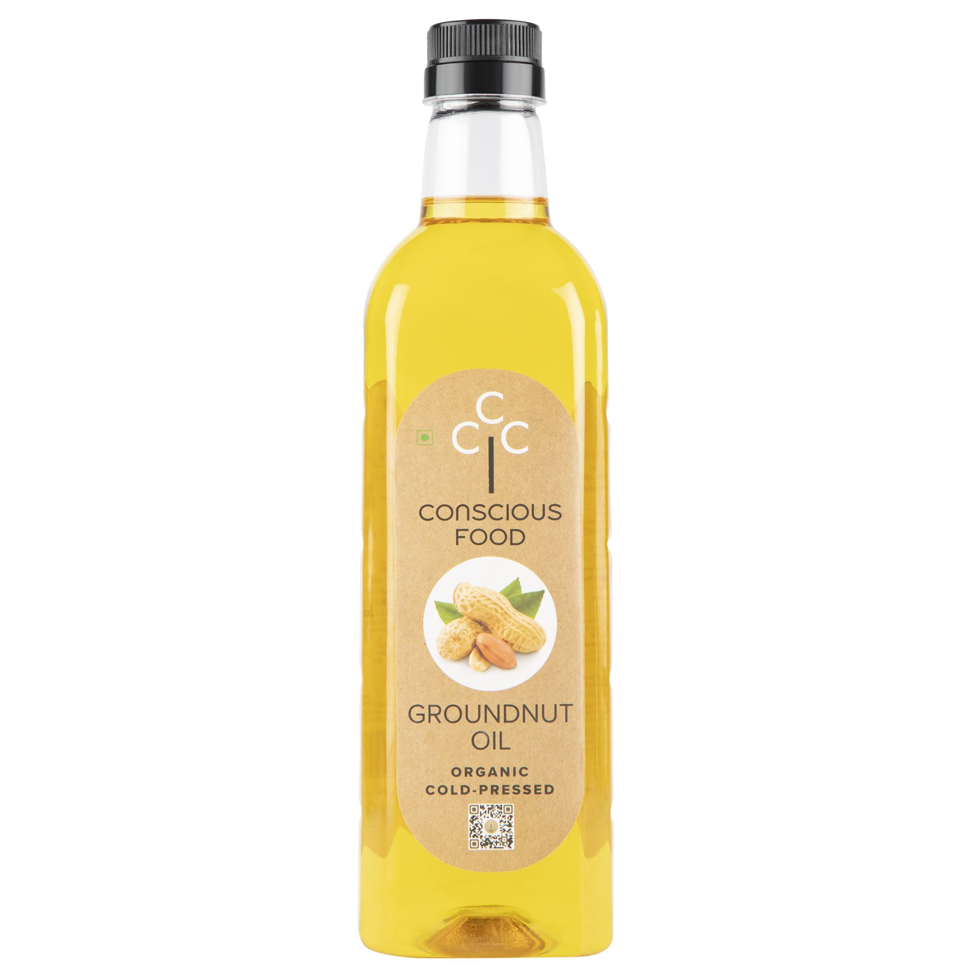 Conscious Food Groundnut Oil 500 Ml