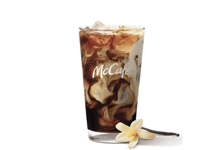 Iced Coffee With French Vanilla