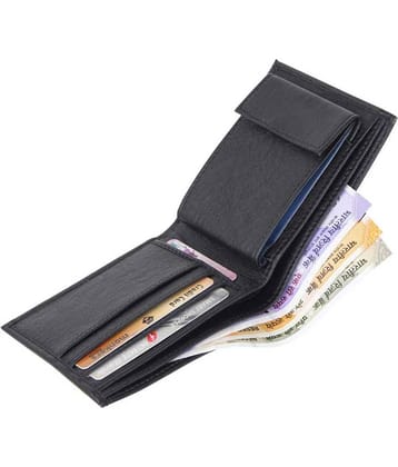 Loopa PU Black Fashion Regular Wallet