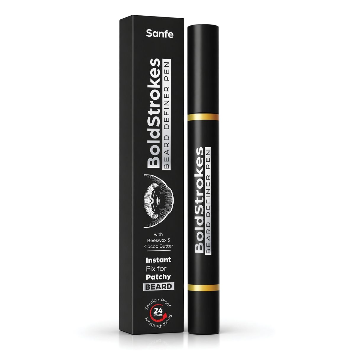 Sanfe BoldStroked Beard Definer Pen - Pack of 1