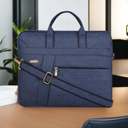 LOREM 10L Color Faux Leather Messenger Bag For Men & Women-UF